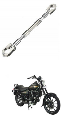 LOVMOTO UniversaL AUDJUSTABLE CROSS HANDLE BAR ROD 212 Handle Bar(Silver)