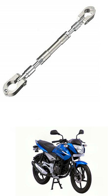 LOVMOTO UniversaL AUDJUSTABLE CROSS HANDLE BAR ROD 370 Handle Bar(Silver)