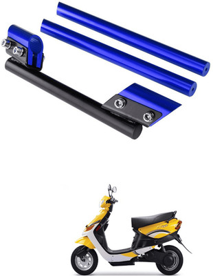 LOVMOTO Universal bike Handle Bar Stylish Handlebar Pipe/Rod 350 Handle Bar(Blue)