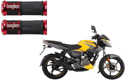 Moliyam HANDLE GRIP030 Handle Bar Grip For Bajaj Pulsar, Universal For Bike(Pack of 2)