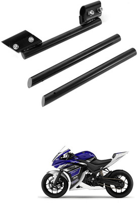 LOVMOTO Universal bike Handle Bar Stylish Handlebar Pipe/Rod 187 Clip-on Handle Bar(Black)