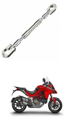 LOVMOTO UniversaL AUDJUSTABLE CROSS HANDLE BAR ROD 303 Handle Bar(Silver)