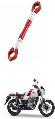LOVMOTO UniversaL AUDJUSTABLE CROSS HANDLE BAR ROD 554 Handle Bar(Red)