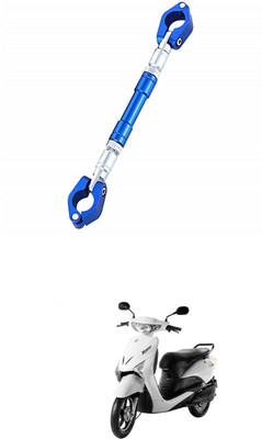 LOVMOTO UniversaL AUDJUSTABLE CROSS HANDLE BAR ROD 181 Handle Bar(Blue)