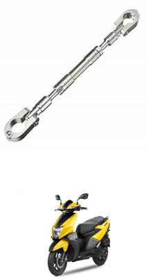 LOVMOTO UniversaL AUDJUSTABLE CROSS HANDLE BAR ROD 308 Handle Bar(Silver)