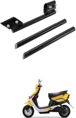 LOVMOTO Universal bike Handle Bar Stylish Handlebar Pipe/Rod 157 Clip-on Handle Bar(Black)