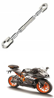 LOVMOTO UniversaL AUDJUSTABLE CROSS HANDLE BAR ROD 326 Handle Bar(Silver)