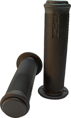 Hybrid Motors RCB GRIP Black Handle Bar Grip For Universal For Bike Universal For Bike(Pack of 2)