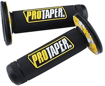 SBA PROTAPER BLACK AND YELLOW Handle Bar Grip For NA NA(Pack of 2)