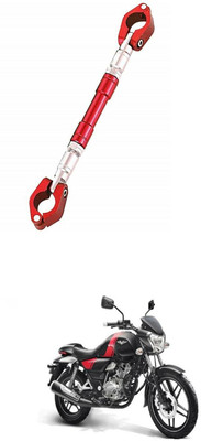 LOVMOTO UniversaL AUDJUSTABLE CROSS HANDLE BAR ROD 559 Handle Bar(Red)