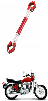 LOVMOTO UniversaL AUDJUSTABLE CROSS HANDLE BAR ROD 445 Handle Bar(Red)