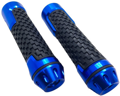 way2gmart Red Grip Handle Bar Grip For Universal For Bike Universal For Bike(Pack of 2)