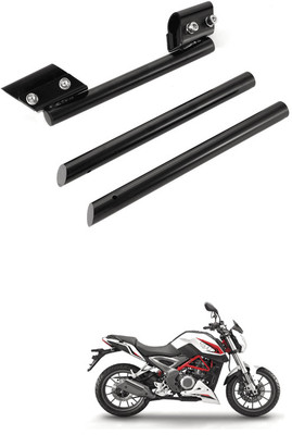 LOVMOTO Universal bike Handle Bar Stylish Handlebar Pipe/Rod 166 Handle Bar(Black)