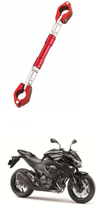 LOVMOTO UniversaL AUDJUSTABLE CROSS HANDLE BAR ROD 576 Handle Bar(Red)