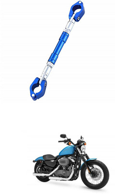 LOVMOTO UniversaL AUDJUSTABLE CROSS HANDLE BAR ROD 179 Handle Bar(Blue)