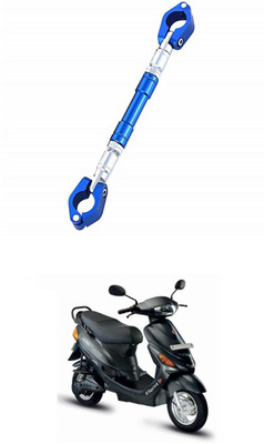 LOVMOTO UniversaL AUDJUSTABLE CROSS HANDLE BAR ROD 57 Handle Bar(Blue)