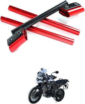 LOVMOTO Universal bike Handle Bar Stylish Handlebar Pipe/Rod 744 Handle Bar(Red)