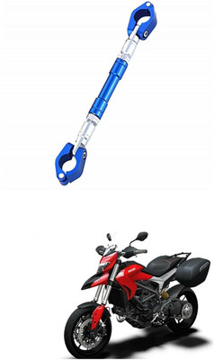 LOVMOTO UniversaL AUDJUSTABLE CROSS HANDLE BAR ROD 91 Handle Bar(Blue)