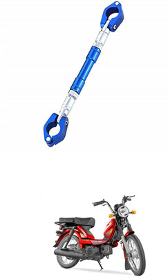 LOVMOTO UniversaL AUDJUSTABLE CROSS HANDLE BAR ROD 158 Handle Bar(Blue)