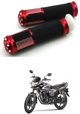 PROEDITION Motorcycle Hand Grips Anti-Skid Handlebar Rubber Bar End 609 Handle Bar Grip For Honda CB Shine(Pack of 2)