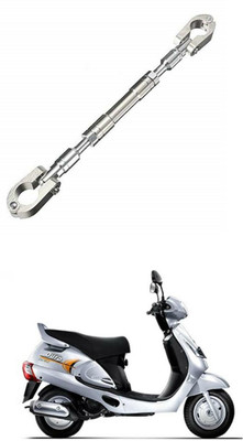 LOVMOTO UniversaL AUDJUSTABLE CROSS HANDLE BAR ROD 248 Handle Bar(Silver)