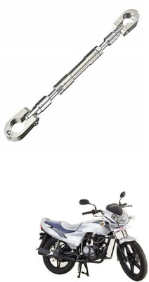LOVMOTO UniversaL AUDJUSTABLE CROSS HANDLE BAR ROD 268 Handle Bar(Silver)