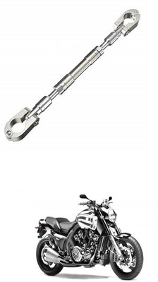 LOVMOTO UniversaL AUDJUSTABLE CROSS HANDLE BAR ROD 367 Handle Bar(Silver)