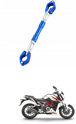 LOVMOTO UniversaL AUDJUSTABLE CROSS HANDLE BAR ROD 166 Handle Bar(Blue)