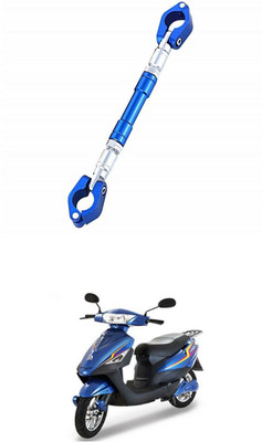 LOVMOTO UniversaL AUDJUSTABLE CROSS HANDLE BAR ROD 116 Handle Bar(Blue)