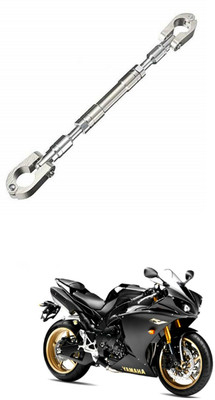 LOVMOTO UniversaL AUDJUSTABLE CROSS HANDLE BAR ROD 378 Handle Bar(Silver)