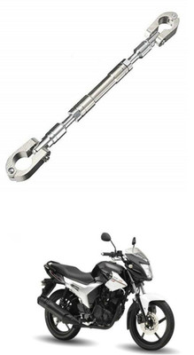 LOVMOTO UniversaL AUDJUSTABLE CROSS HANDLE BAR ROD 352 Handle Bar(Silver)