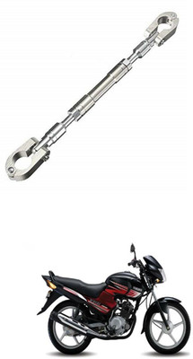 LOVMOTO UniversaL AUDJUSTABLE CROSS HANDLE BAR ROD 376 Handle Bar(Silver)