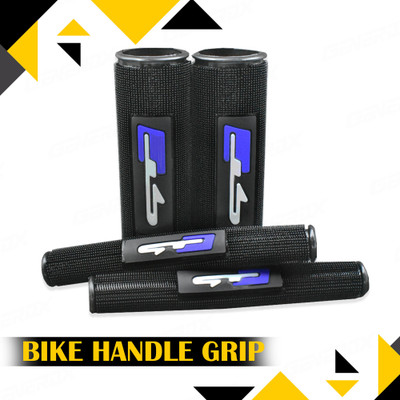 Generox Premium Quality Handle Grip Handle Bar Grip For Universal For Bike Universal For Bike(Pack of 4)