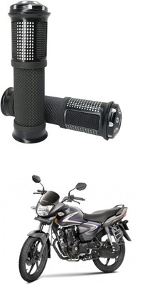 PROEDITION Motorcycle Hand Grips Anti-Skid Handlebar Rubber Bar End 223 Handle Bar Grip For Honda CB Shine(Pack of 2)