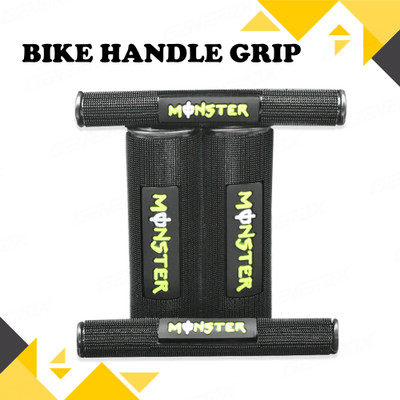 Generox Premium Quality Handle Grip Handle Bar Grip For Universal For Bike Universal For Bike(Pack of 4)
