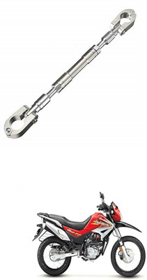 LOVMOTO UniversaL AUDJUSTABLE CROSS HANDLE BAR ROD 286 Handle Bar(Silver)