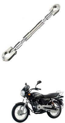 LOVMOTO UniversaL AUDJUSTABLE CROSS HANDLE BAR ROD 216 Handle Bar(Silver)