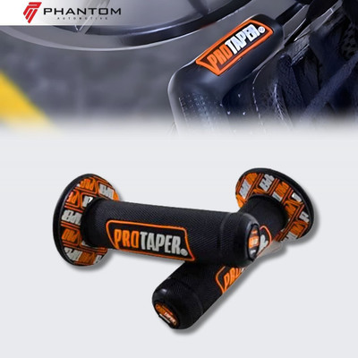 PHANTOM Protaper Handlebar Grips–Universal Motorcycle Grip Set For All Bikes – Anti-Slip Handle Bar Grip For Universal For Bike Universal For Bike(Pack of 1)