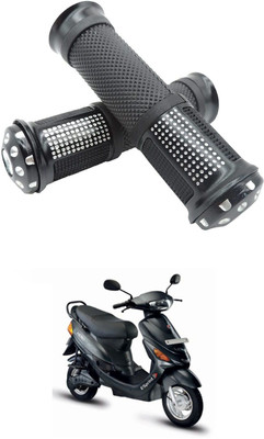PRTEK Motorcycle Hand Grips Anti-Skid Handlebar Rubber Bar End 250 Handle Bar Grip For Hero NA(Pack of 2)