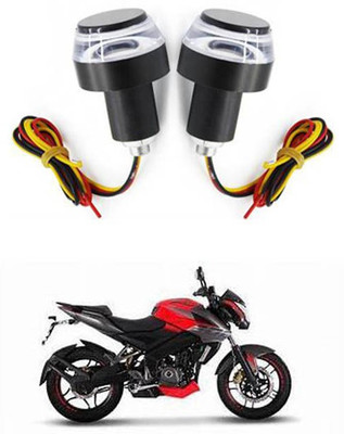 APICAL Bike Handle Bar LED Turn Signal Indicators For Pulsar 200 NS DTS-i Bike Handlebar Weights(2 Multicolor)