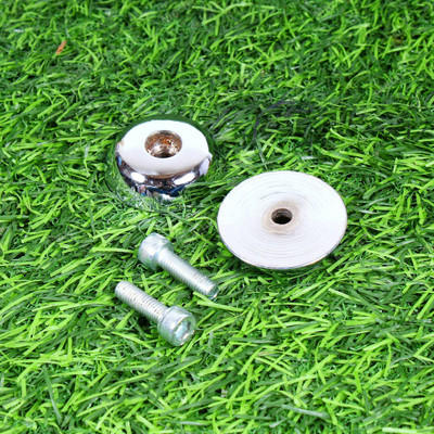B.K Accessories HANDLE WEIGHT CHROME FOR ROYAL ENFIELD REBORN MODEL MADE IN INDIA Bike Handlebar Weights(2 Silver)