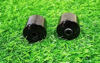 WHEETOYKART HANDLE WEIGHT BLACK FOR ROYAL ENFIELD MODEL’S CLASSIC,ELECTRA,TWIN SPARK Bike Handlebar Weights(2 Black)