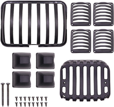 Motopex Bike Light Cover-NN06 Bike Headlight Grill(Black)