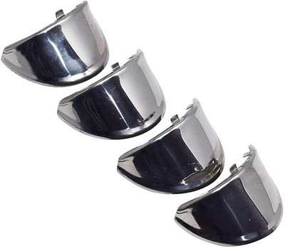 Golden Fox 02 Attractive Indicator Shades for Bullet, Classic, Electra and Standard 350/500 Bike Headlight Grill(Steel)