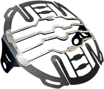 SGTB Steel Headlight Grill for RE Guerrilla 450 Bike Bike Headlight Grill(Black)