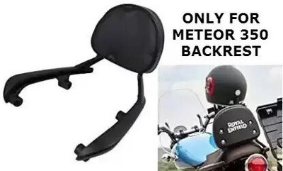 aqrin METEOR-350- BACKREST Bike Headlight Grill(Black)