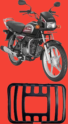 Deveshahk Bike Headlight Girll-07 Bike Headlight Grill(Black)