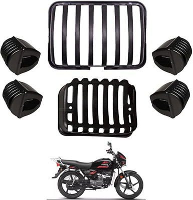 Motopex Bike Light Cover-NN05 Bike Headlight Grill(Black)