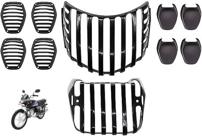 PECULIAR ZONE PZHFDELUXCOMBO792 Bike Headlight Grill(Black)