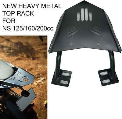 Znee Smart NEW HEAVY METAL TOP RACK FOR NS Bike Headlight Grill(Black)
